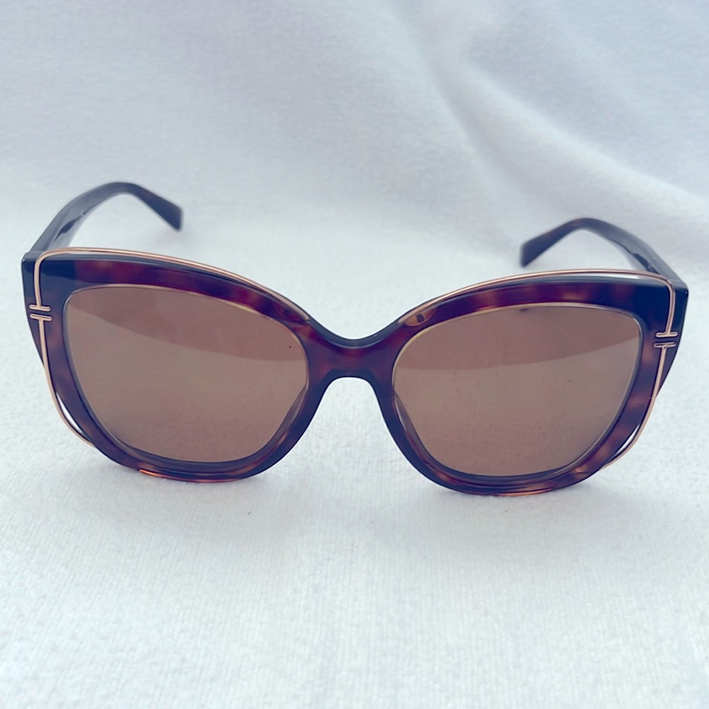 Tiffany Havana Brown Gradient Cat Eye Glasses